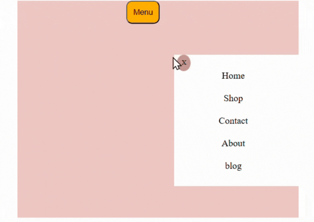 Toggle Menu Navigation with JavaScript